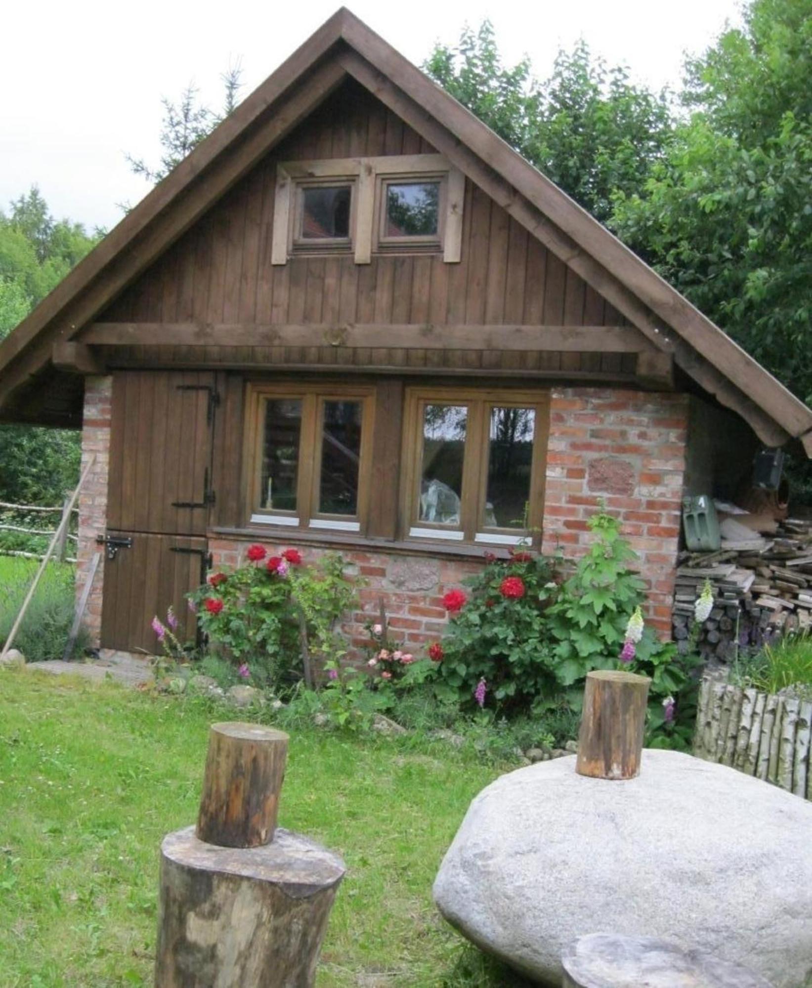 Ferienhaus In Szopa Mit Garten Und Terrasse Miechucino Zewnętrze zdjęcie